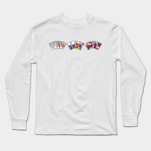 Hanafuda No. 2 Long Sleeve T-Shirt